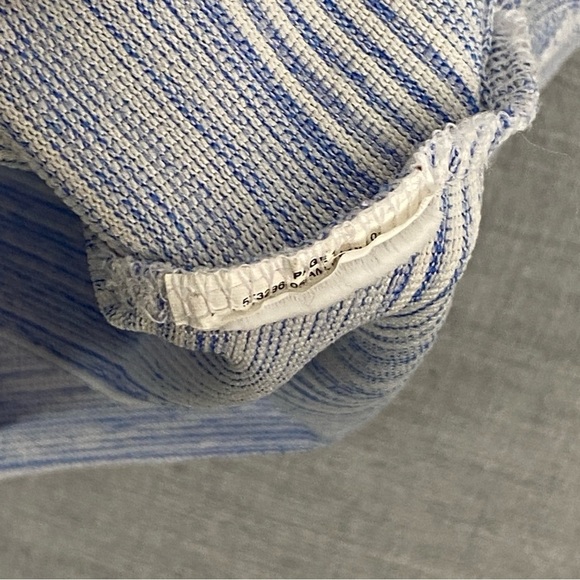 Puma Dry Cell Golf Shirt Light Blue Stripe Sz XL - Picture 7 of 9